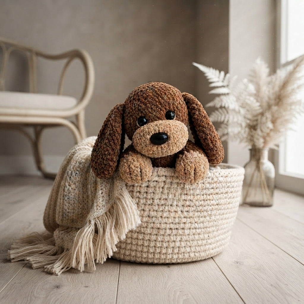 Sweet Amigurumi Puppy V2 | Crochet PDF Pattern