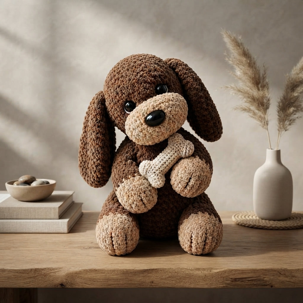 Sweet Amigurumi Puppy V2 | Crochet PDF Pattern