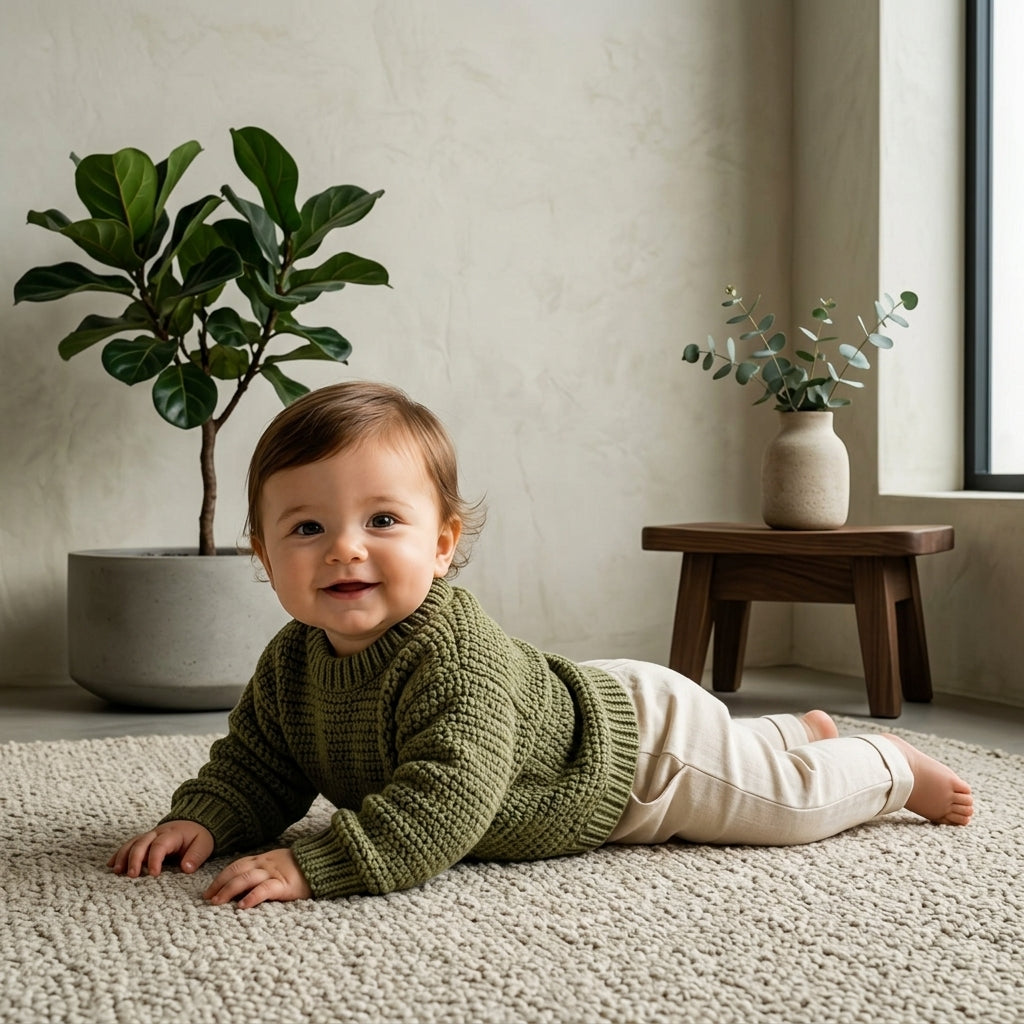 Raglan Baby Pullover | Crochet Pattern PDF