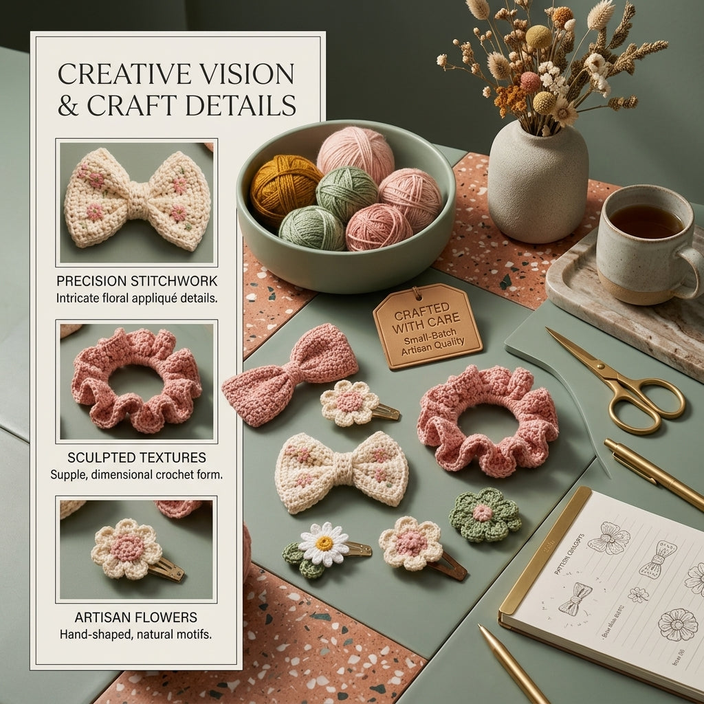 50-in-1 Hair Accessory Bundle | Crochet Pattern PDF