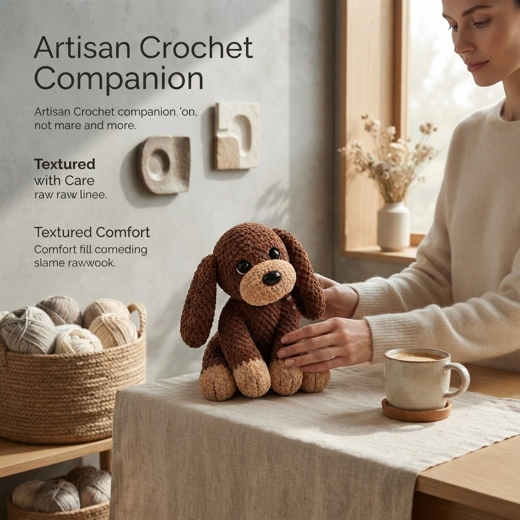 Sweet Amigurumi Puppy V2 | Crochet PDF Pattern