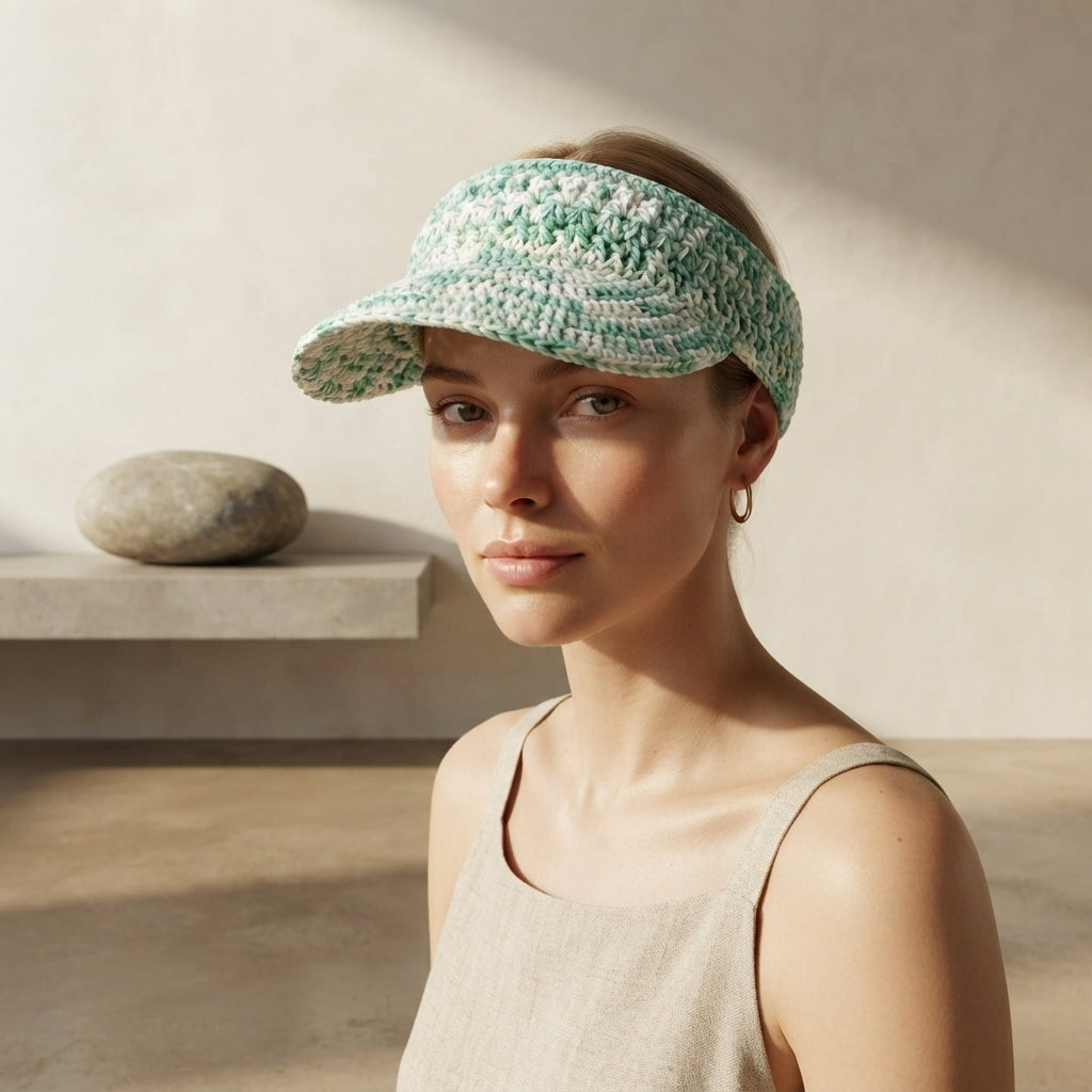 Pretty Visor | Crochet Summer Pattern — Design 4