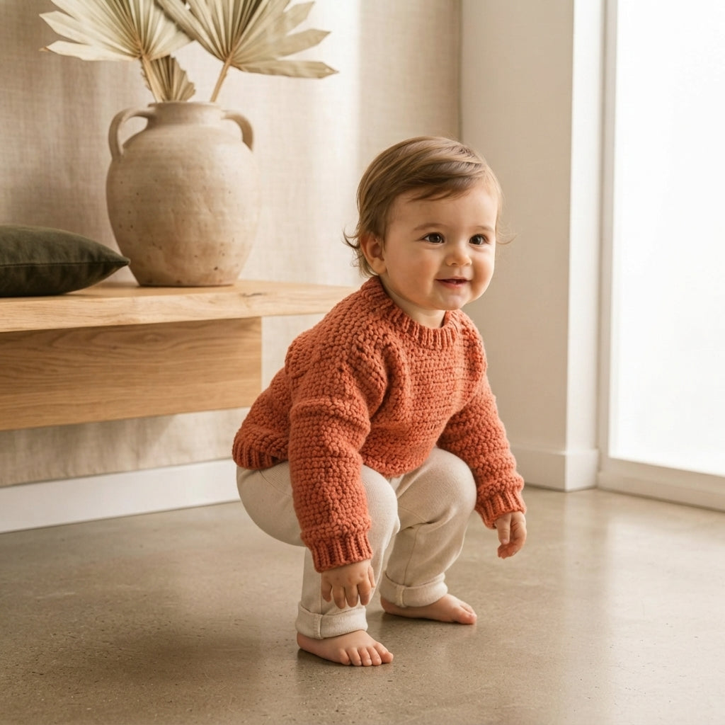 Raglan Baby Pullover | Crochet Pattern PDF