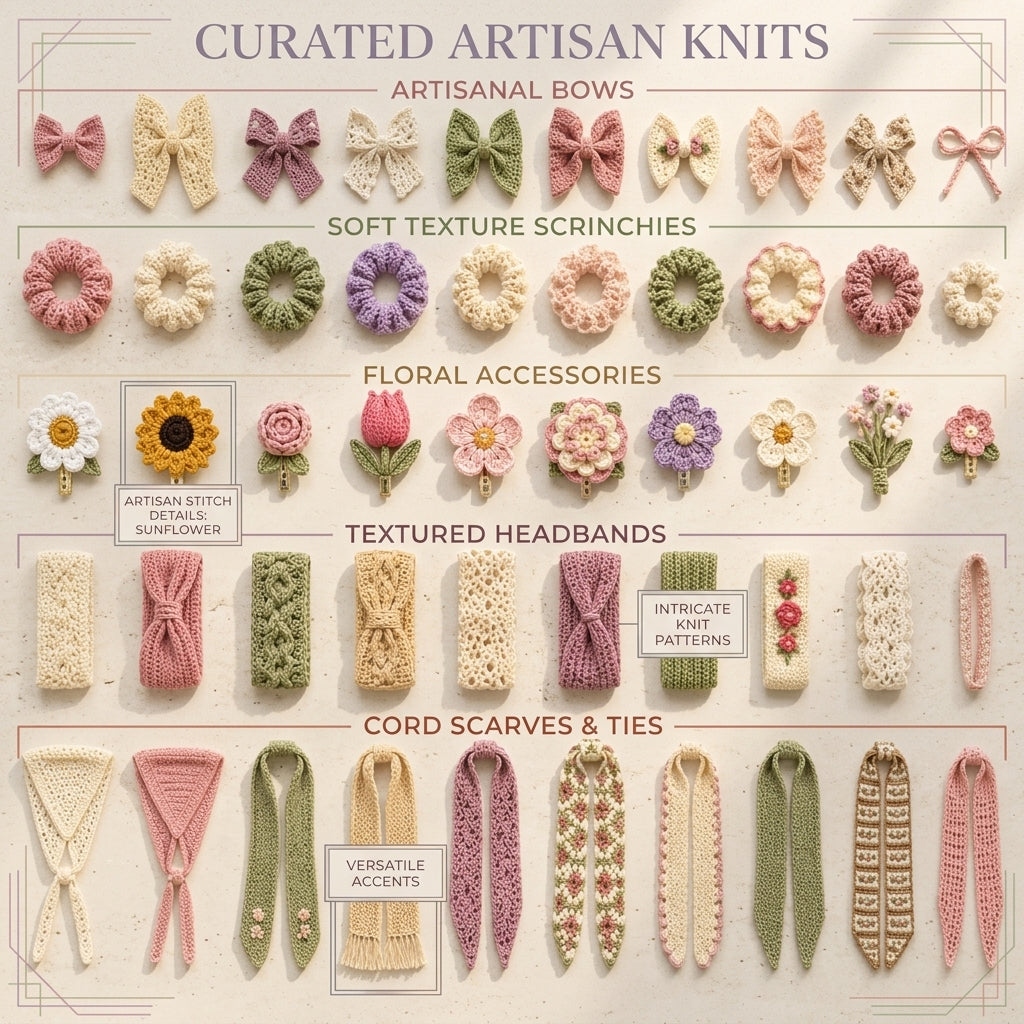 50-in-1 Hair Accessory Bundle | Crochet Pattern PDF