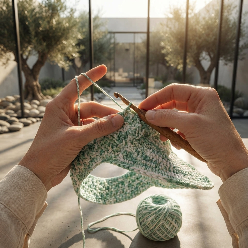 Pretty Visor | Crochet Summer Pattern — Design 4