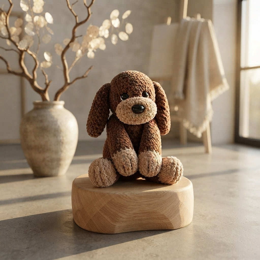Sweet Amigurumi Puppy V2 | Crochet PDF Pattern