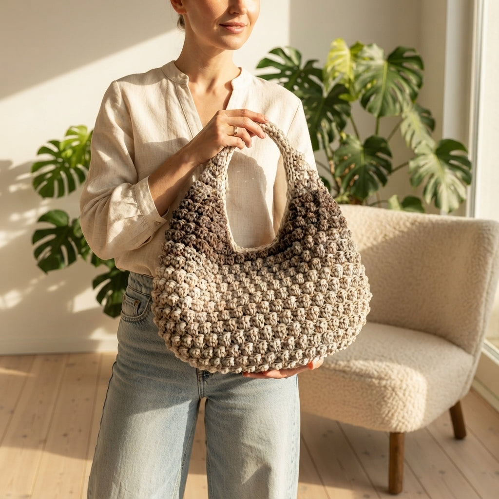 Purse Handbag Beach Bag V9 | Crochet Pattern PDF