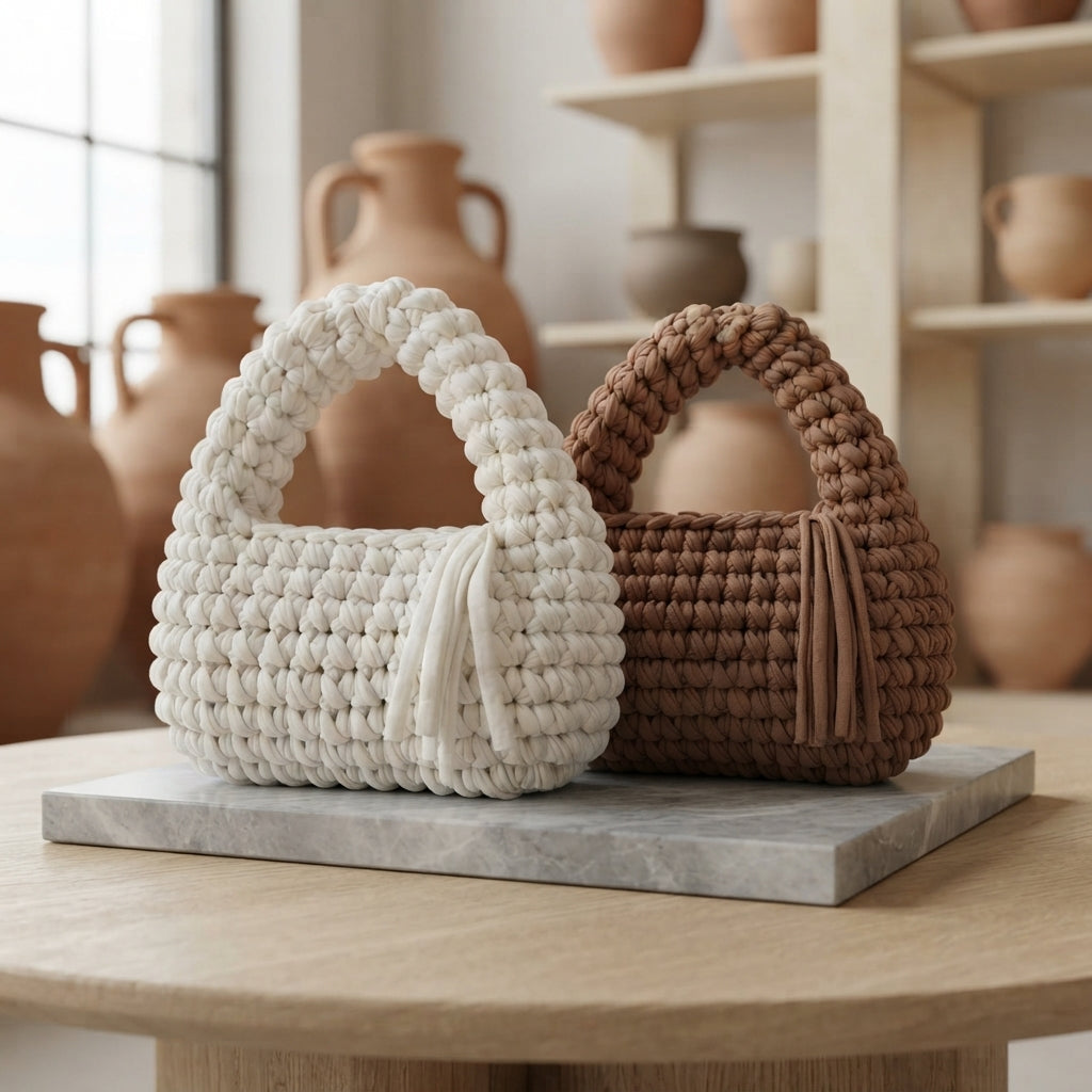 Handbag Hobo Bag Purse V2 | Crochet Pattern PDF