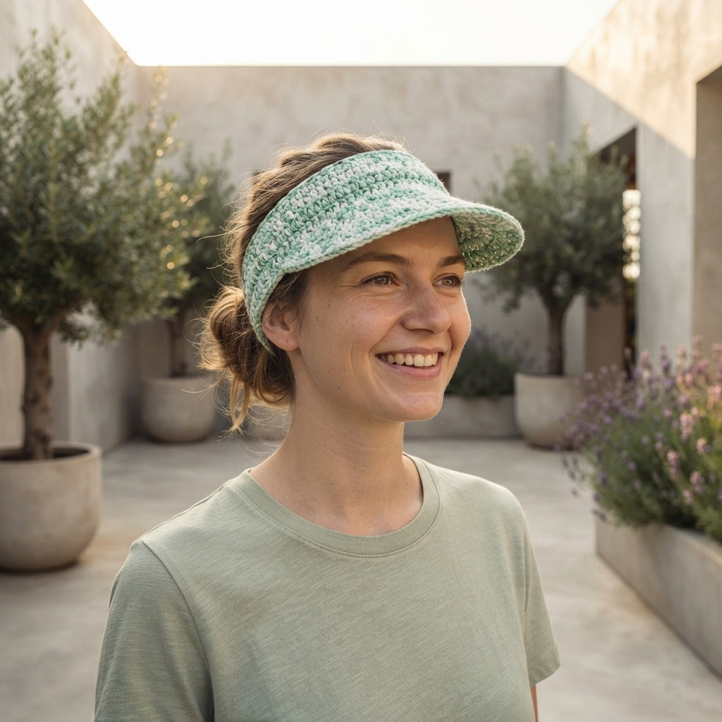 Pretty Visor | Crochet Summer Pattern — Design 4