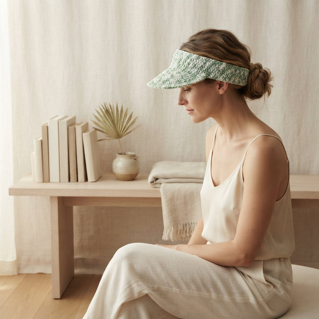Pretty Visor | Crochet Summer Pattern — Design 4