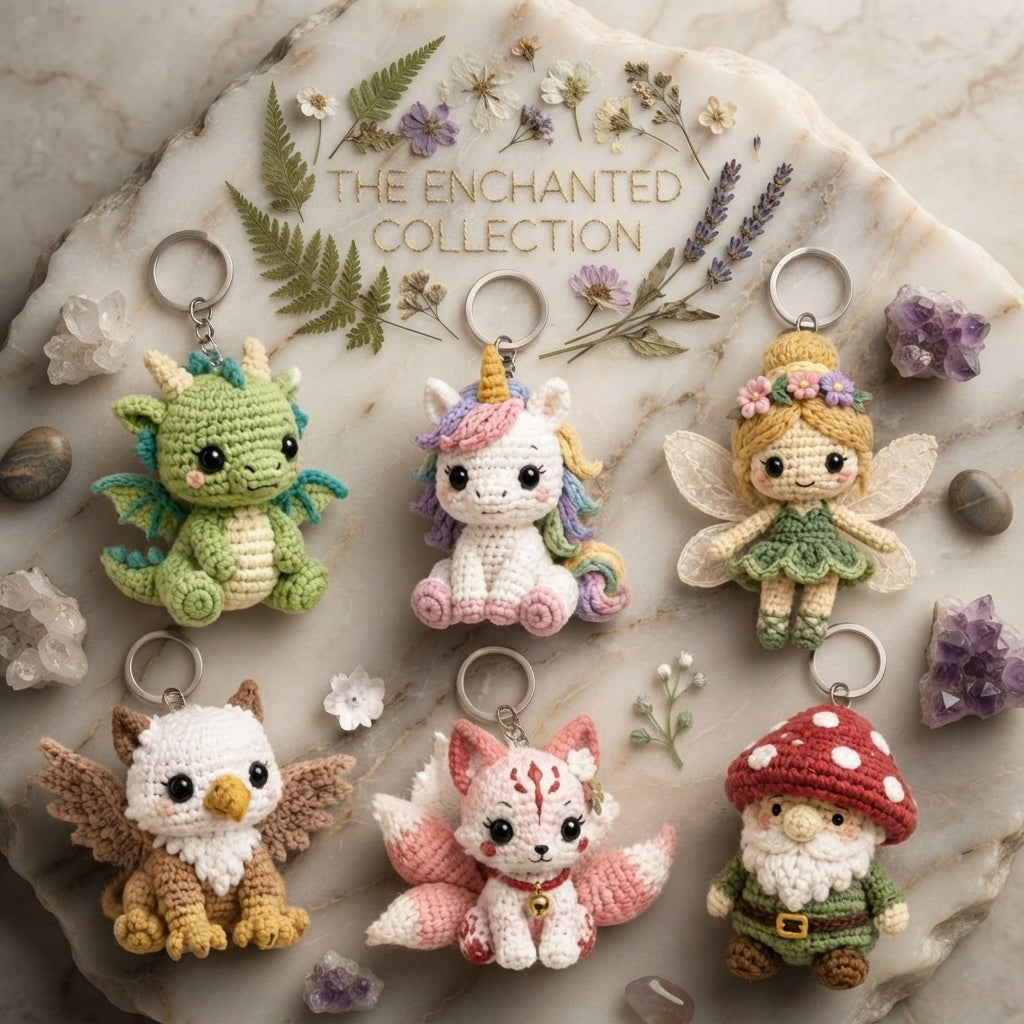 Premium 130+ Mini Charms | Amigurumi Pattern Pack