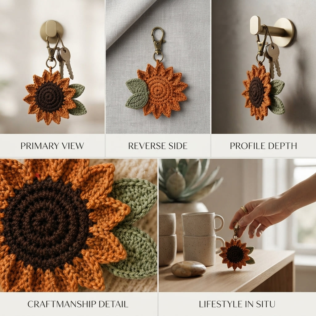 Tiny Bag Charm Charm | Crochet Pattern Download — Design 5