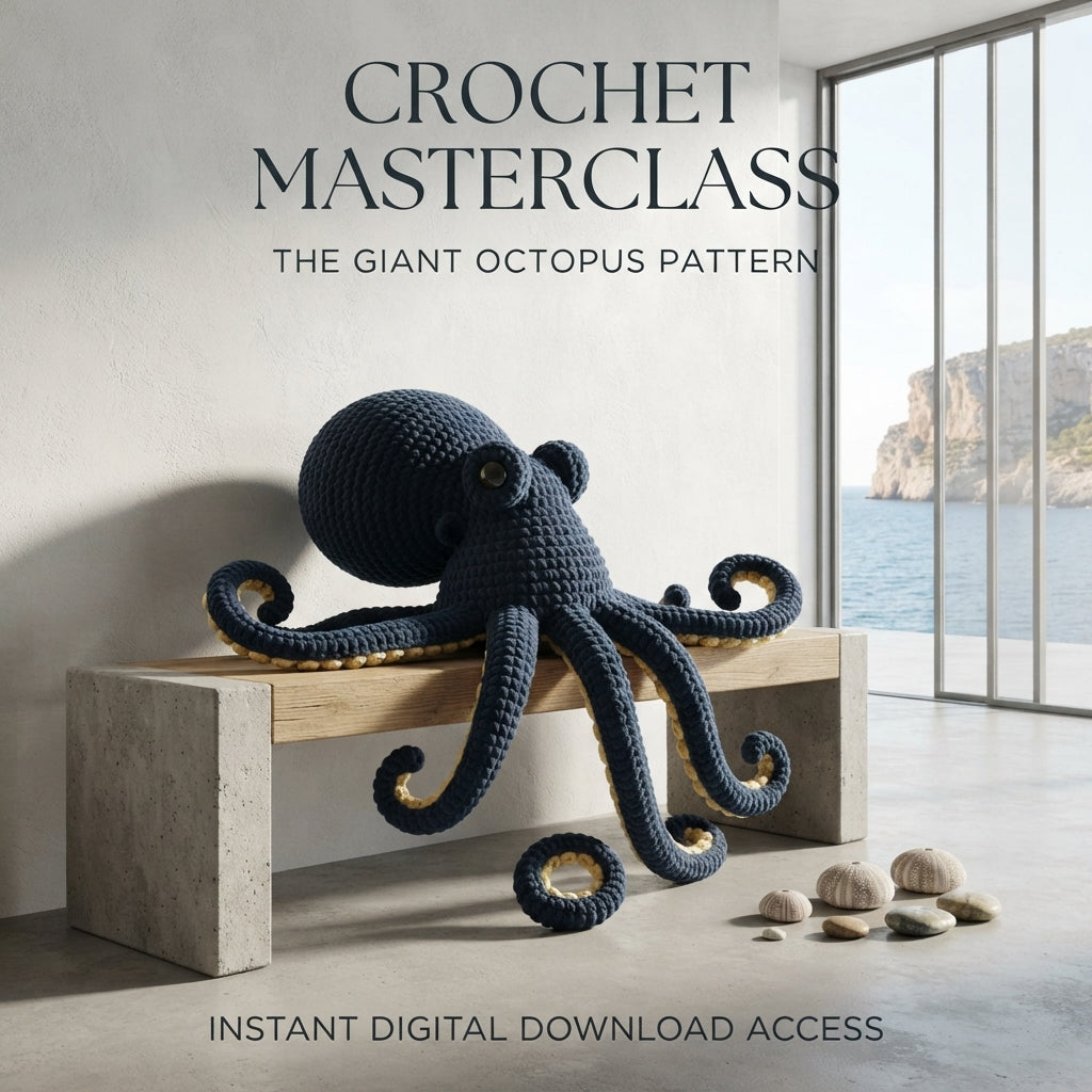 Charming Octopus Companion | Crochet Pattern PDF