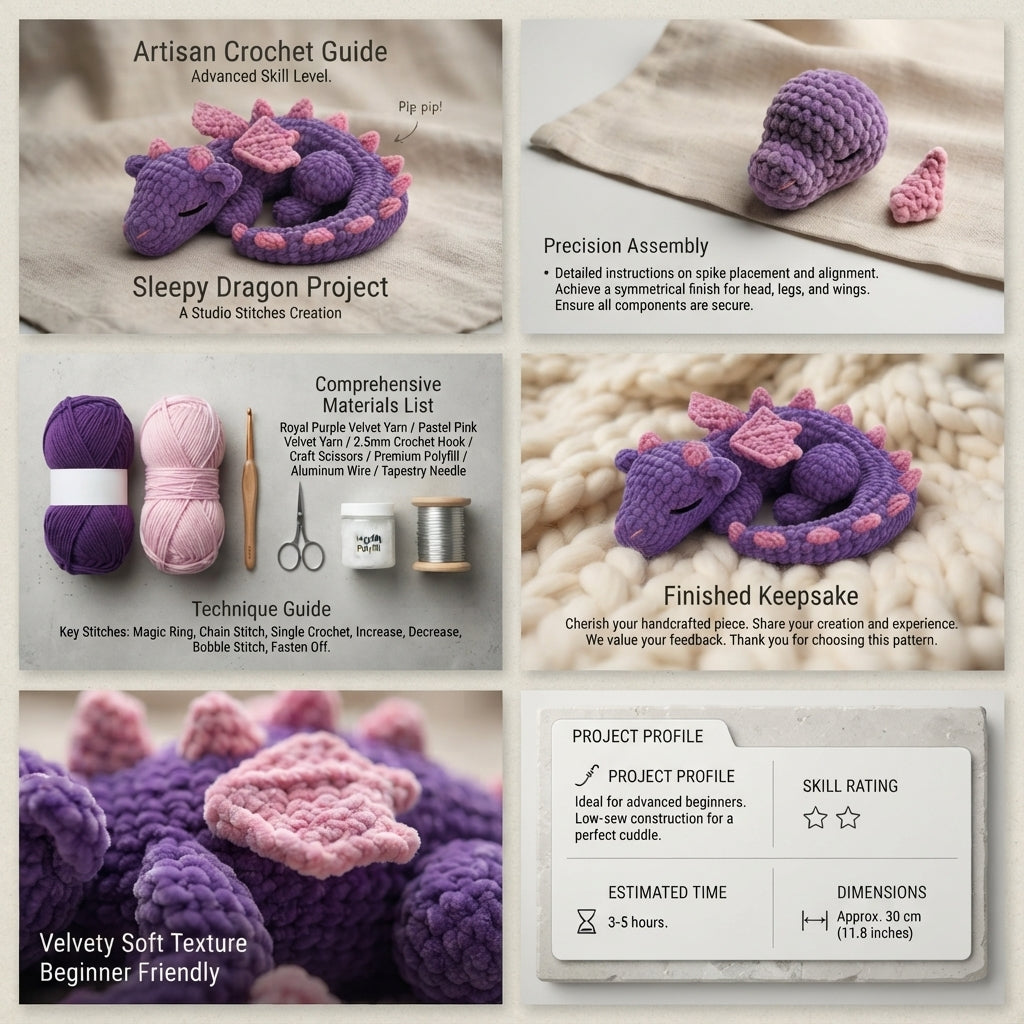 Dragon Toy Amigurumi | Amigurumi Pattern PDF