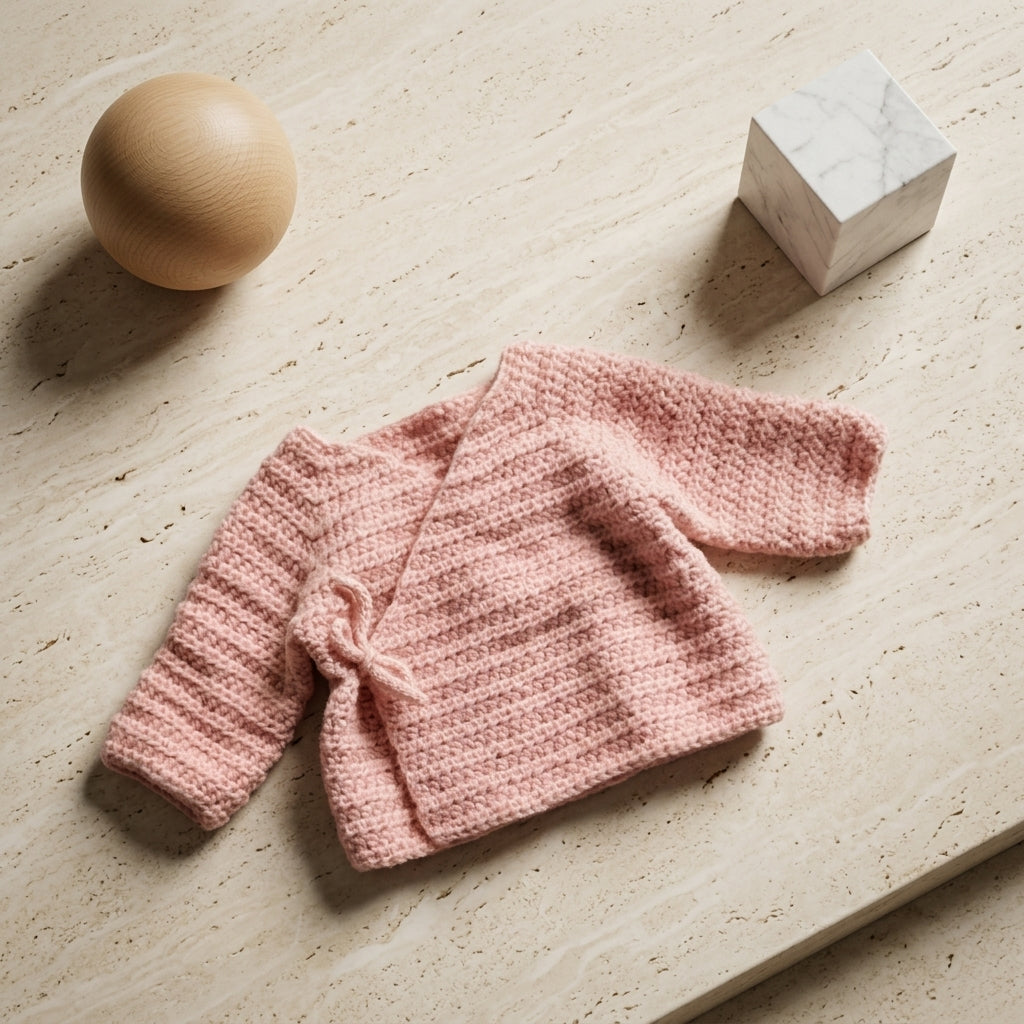 Kimono Style Cardigan Baby Cardigan | Crochet Pattern PDF