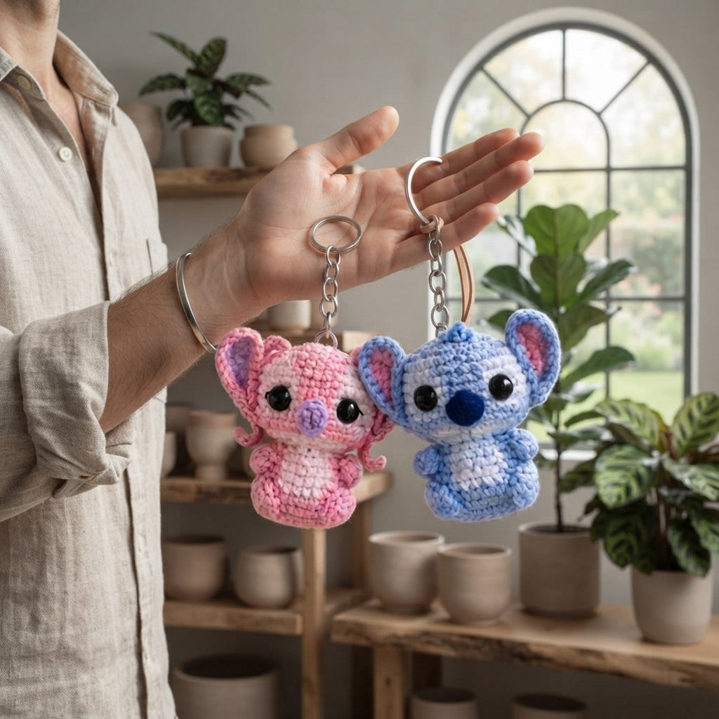 Lovely Keychain Accessory | Crochet PDF Pattern — Design 9