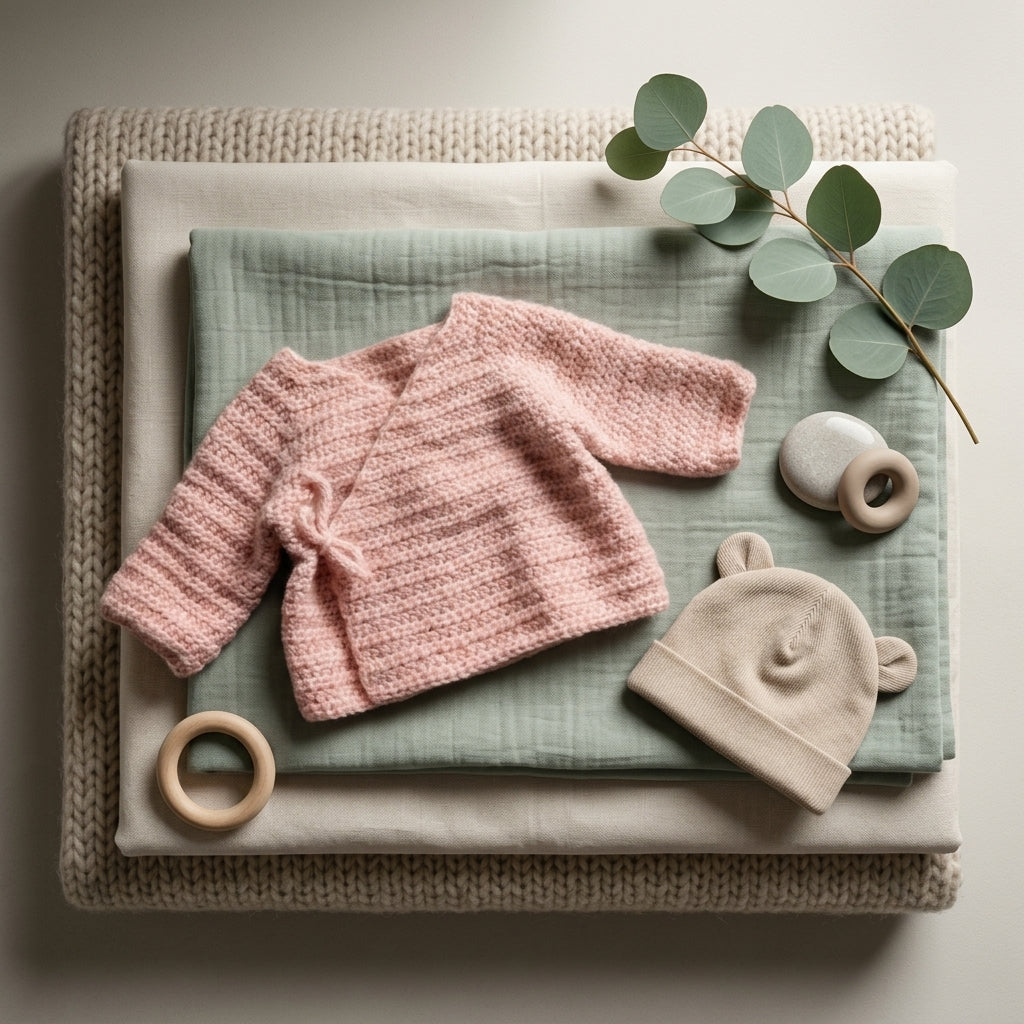 Kimono Style Cardigan Baby Cardigan | Crochet Pattern PDF