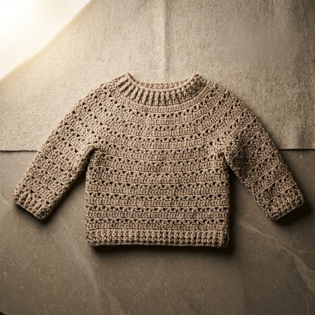 Sweater Toddler Pullover Baby Pullover | Crochet Pattern PDF