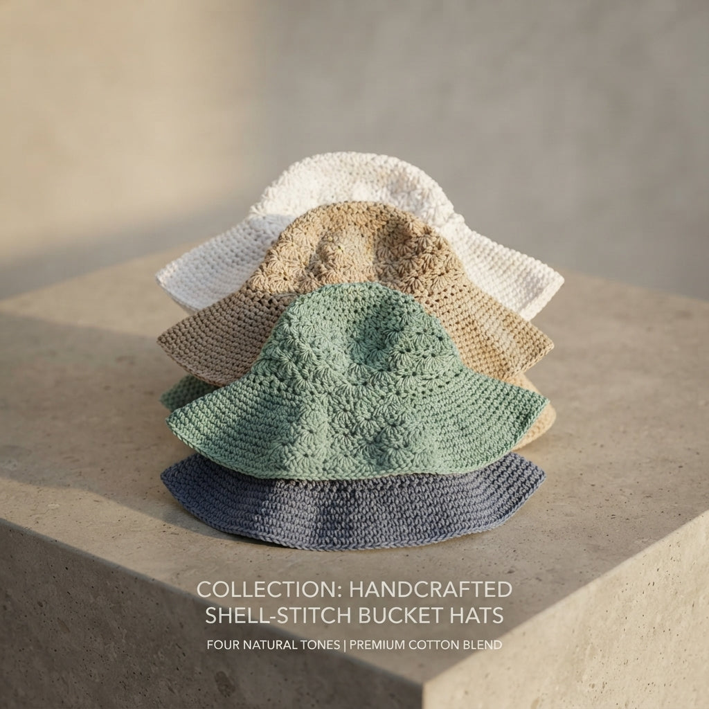 Modern Summer Hat | Crochet Hat Pattern PDF