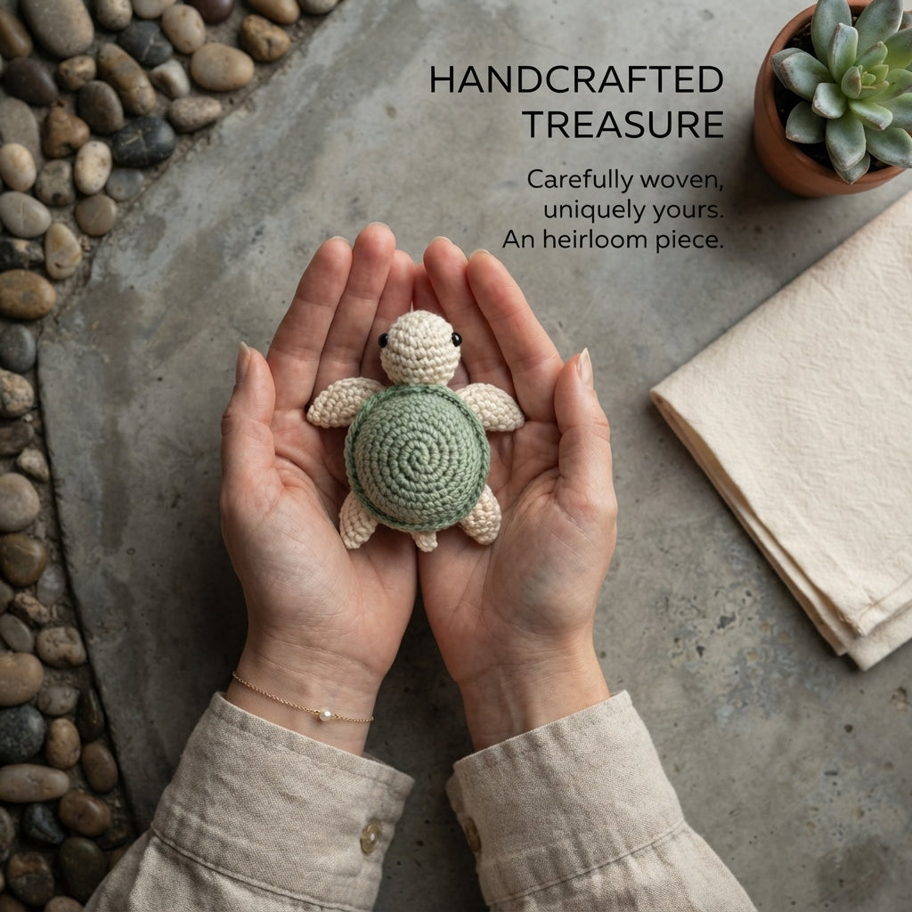 Handmade Amigurumi Turtle V2 | Crochet PDF Pattern