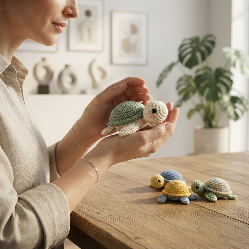 Handmade Amigurumi Turtle V2 | Crochet PDF Pattern