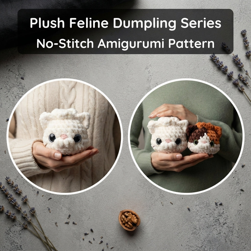 Delightful Keychain Mini | Amigurumi Keychain PDF — Design 4