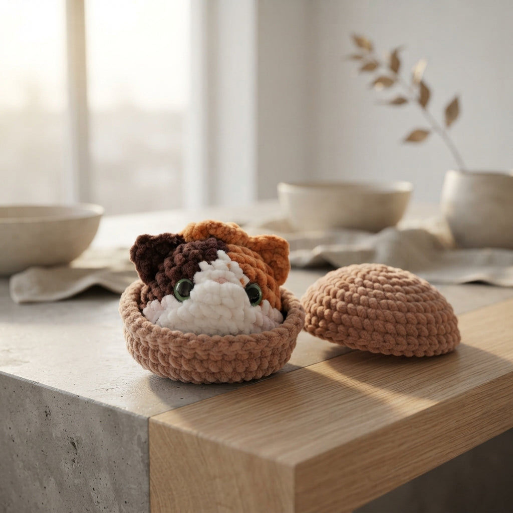 Delightful Keychain Mini | Amigurumi Keychain PDF — Design 4