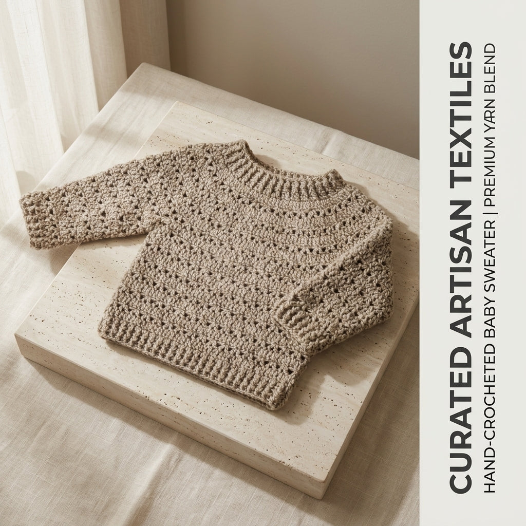 Cardigan Bonnet Cottagecore Baby Cardigan | Crochet Pattern PDF