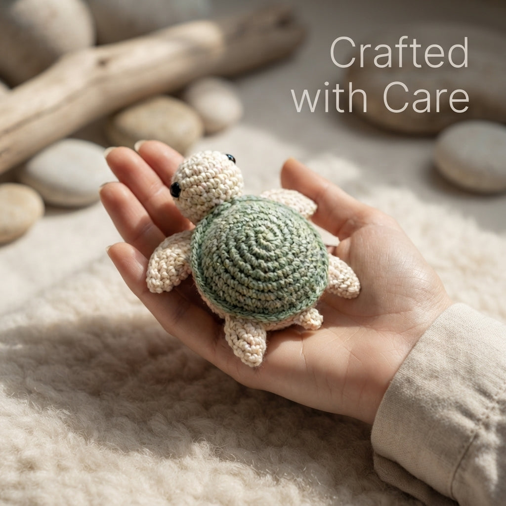 Handmade Amigurumi Turtle V2 | Crochet PDF Pattern