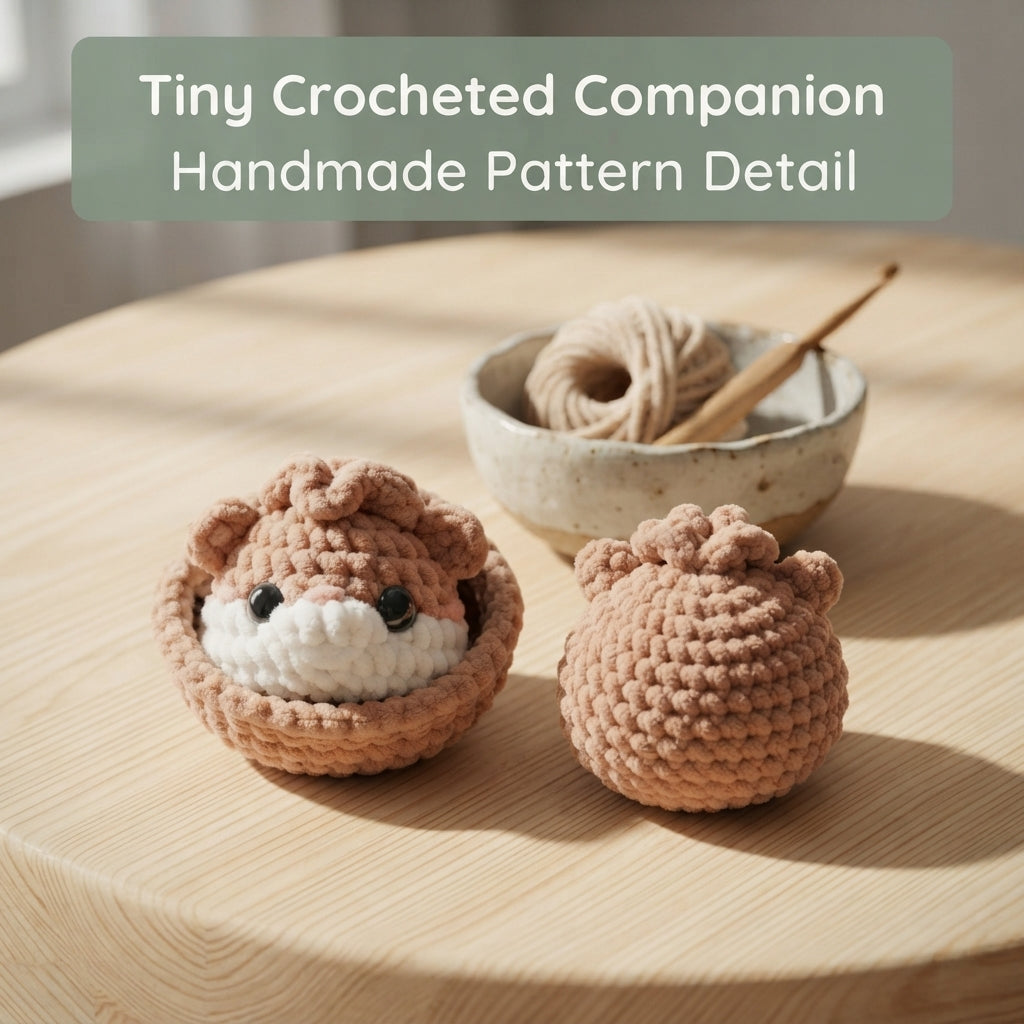 Delightful Keychain Mini | Amigurumi Keychain PDF — Design 4