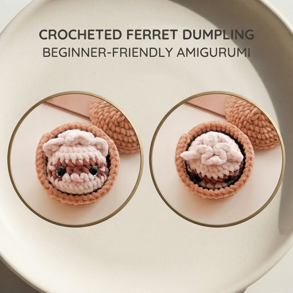 Delightful Keychain Mini | Amigurumi Keychain PDF — Design 4