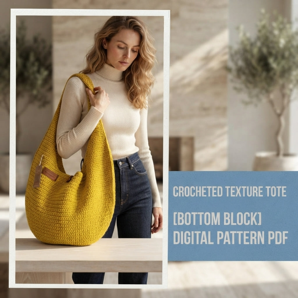 Purse Tote V4 | Crochet Pattern PDF