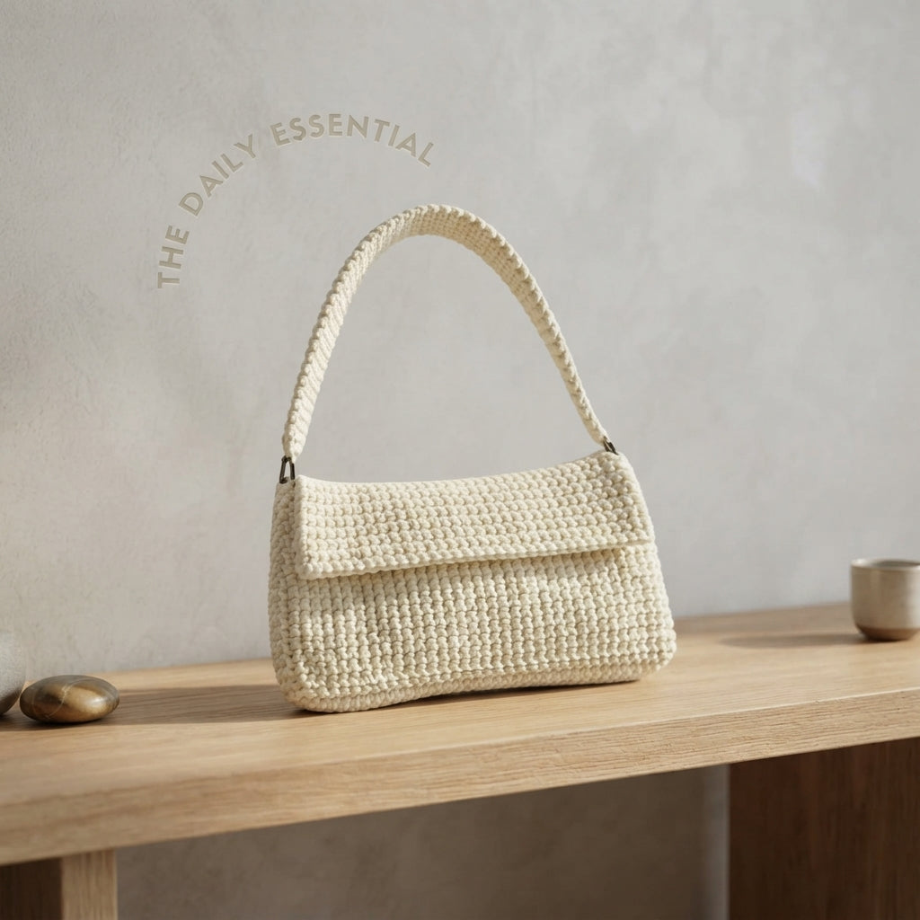Everyday Shoulder Bag | Crochet Pattern PDF