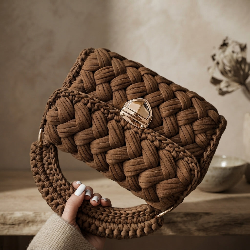 Video Tutorial Bag | Crochet Pattern PDF