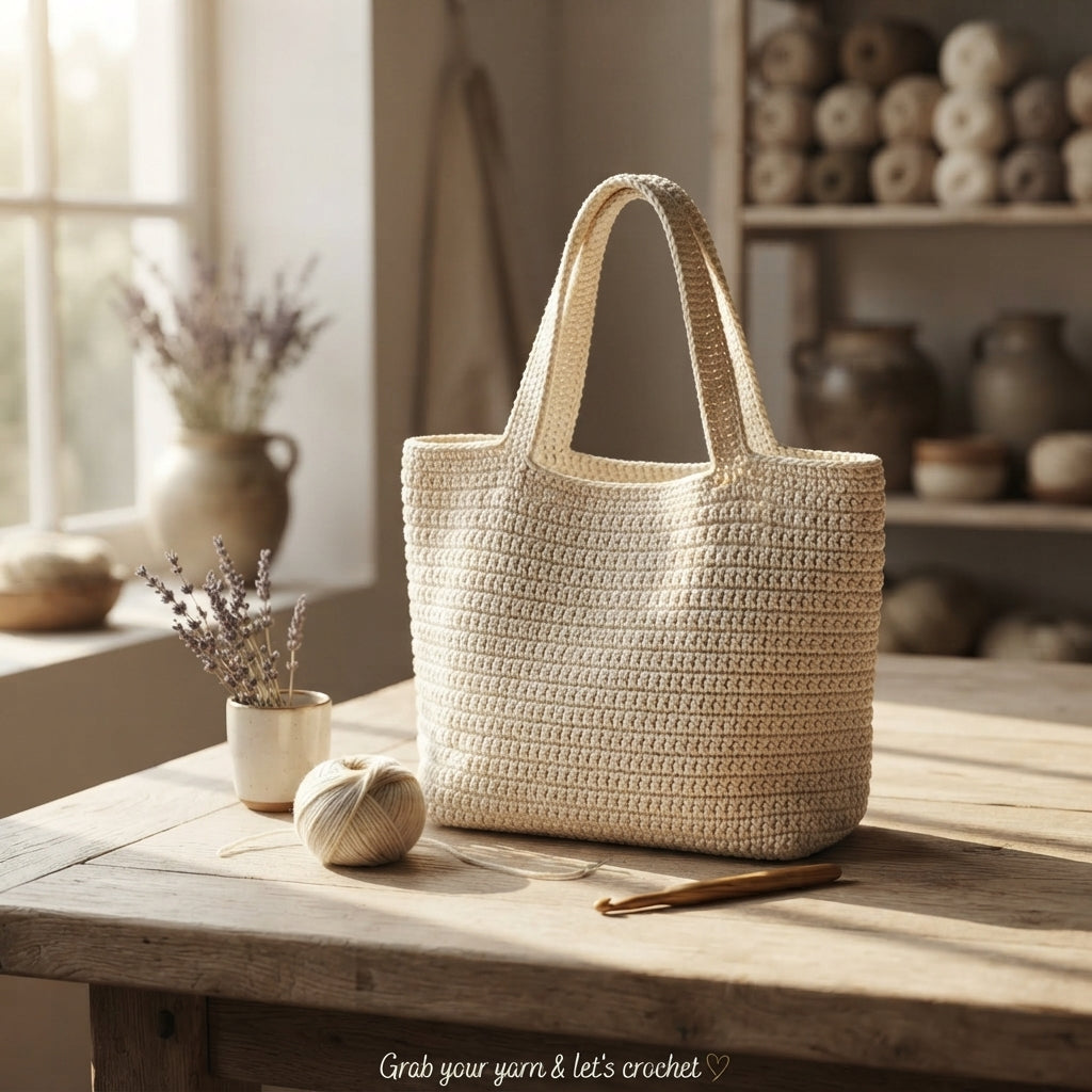 Video Tutorial Bag | Crochet Pattern PDF