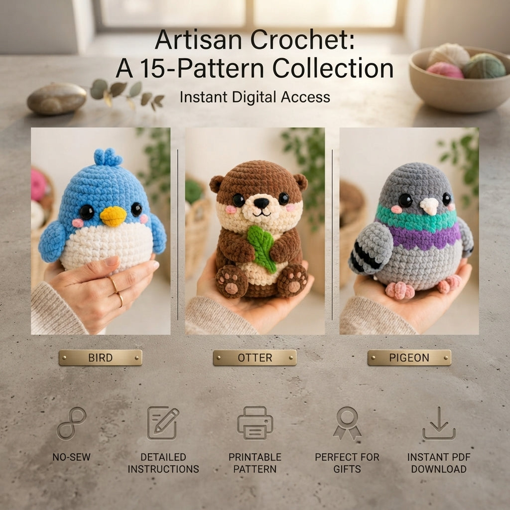 Complete Crochet Collection | 15+ Amigurumi Patterns