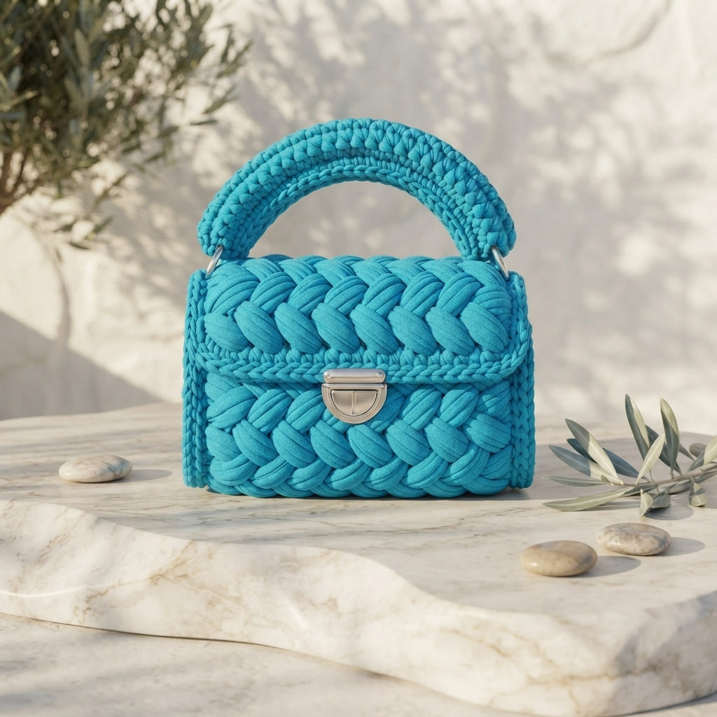 Video Tutorial Bag | Crochet Pattern PDF
