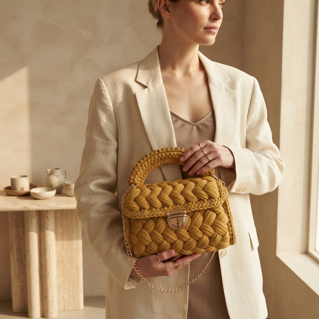 Video Tutorial Bag | Crochet Pattern PDF