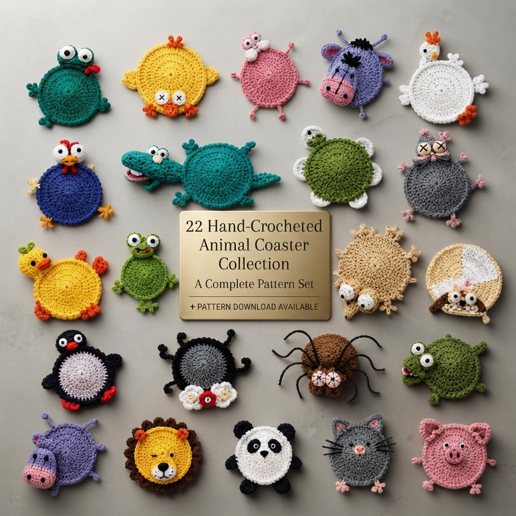 Mega Amigurumi Collection | 22+ Crochet Patterns PDF