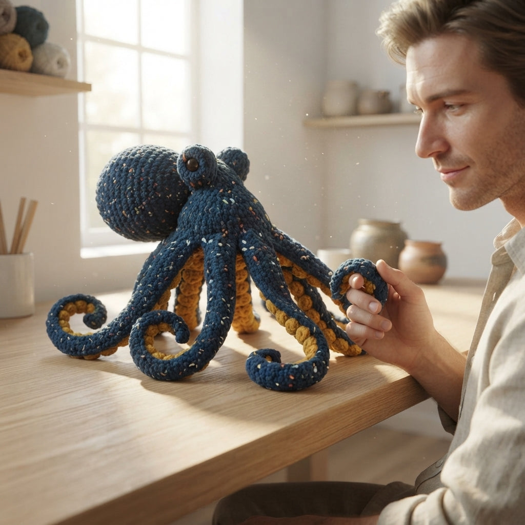 Charming Octopus Companion | Crochet Pattern PDF