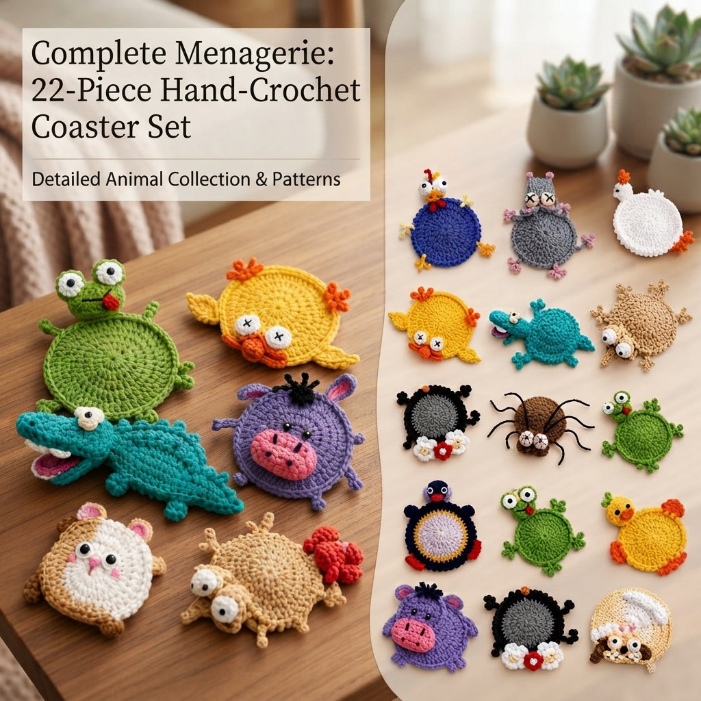 Mega Amigurumi Collection | 22+ Crochet Patterns PDF