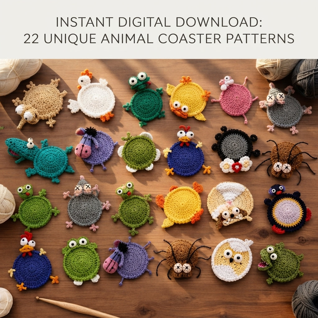 Mega Amigurumi Collection | 22+ Crochet Patterns PDF