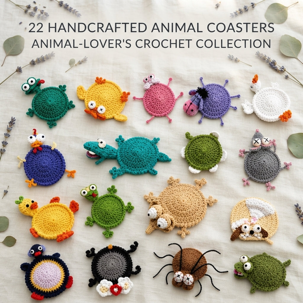 Mega Amigurumi Collection | 22+ Crochet Patterns PDF