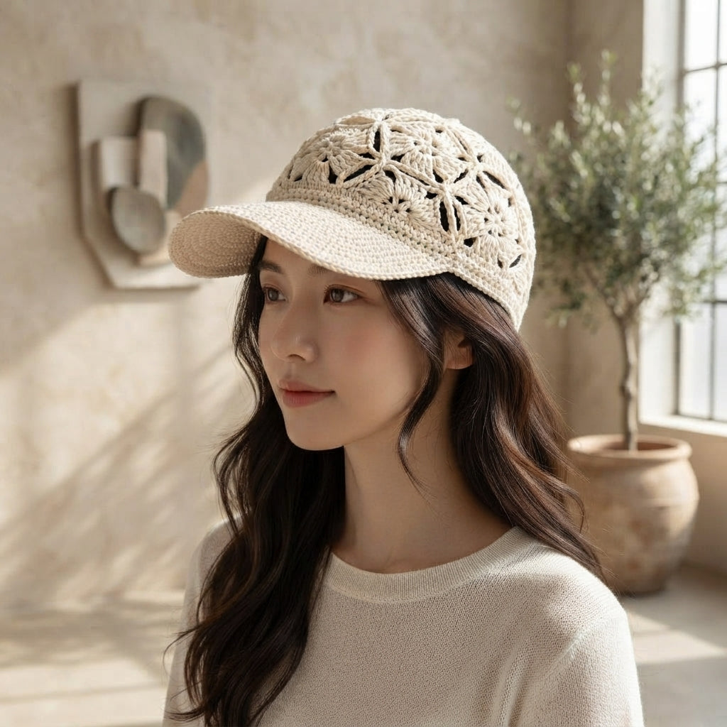 Lovely Beach Hat | Crochet Beach Hat Pattern