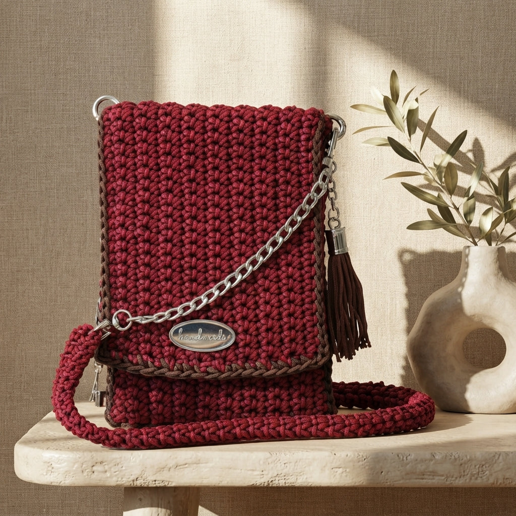 Crossbody Purse Tote | Crochet Pattern PDF