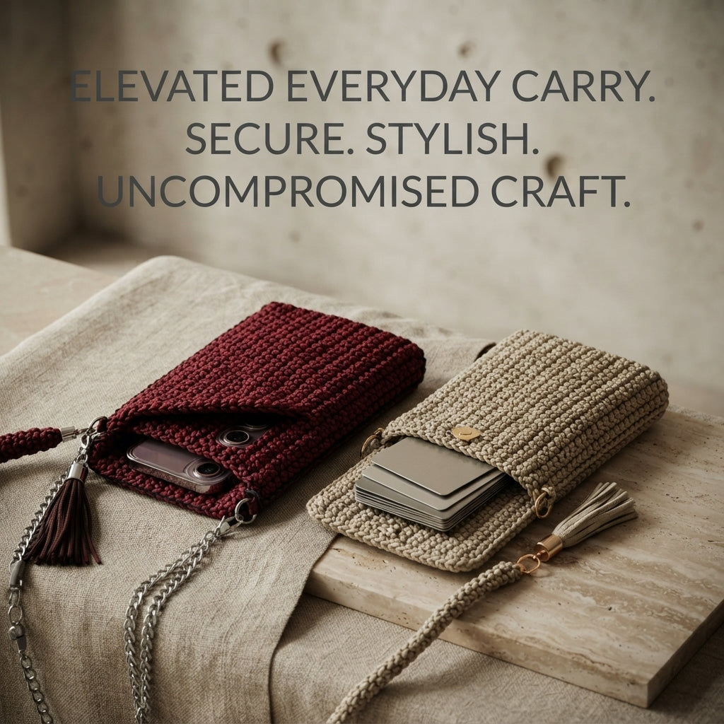Crossbody Purse Tote | Crochet Pattern PDF