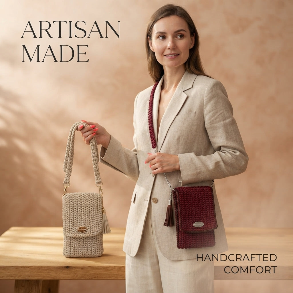 Crossbody Purse Tote | Crochet Pattern PDF
