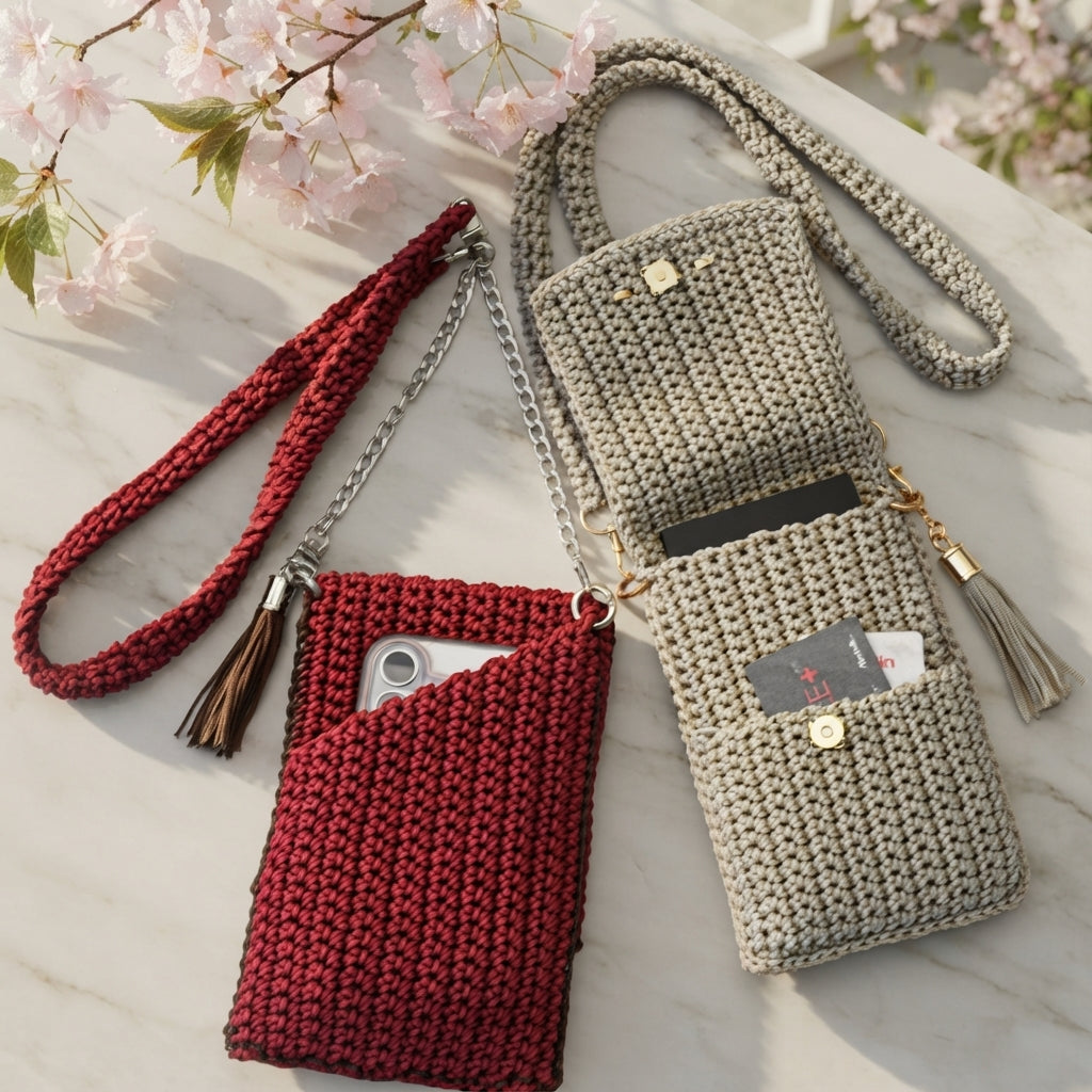 Crossbody Purse Tote | Crochet Pattern PDF