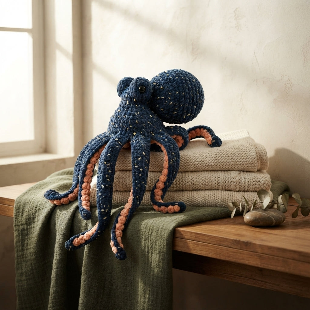 Charming Octopus Companion | Crochet Pattern PDF