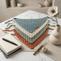 Granny Stitch Pet & Hair Bandana | Crochet Pattern PDF